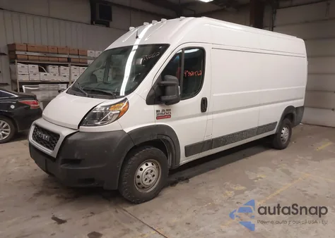 2019 Ram Promaster 2500 High Roof 159 Wb z USA, uszkodzony, nr VIN 3C6TRVDG1KE529319